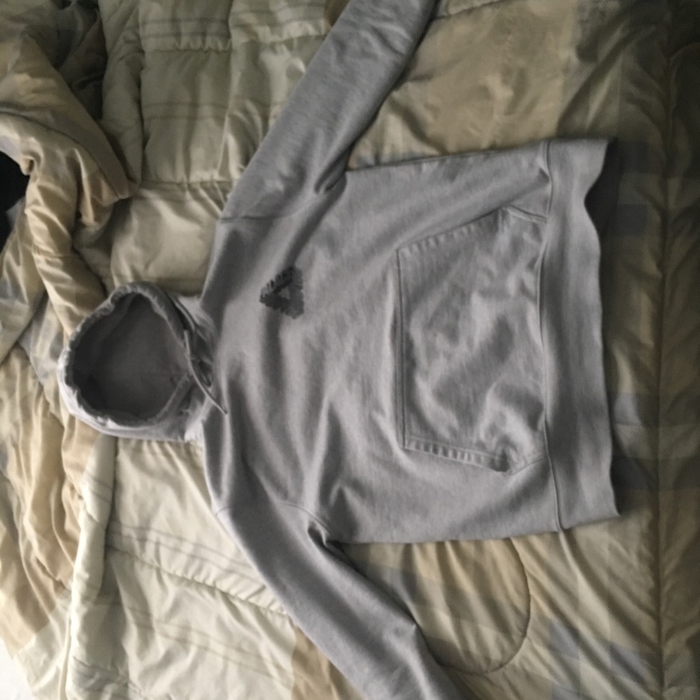 Palace Tri-Ferg grey hoodie Winter 2017